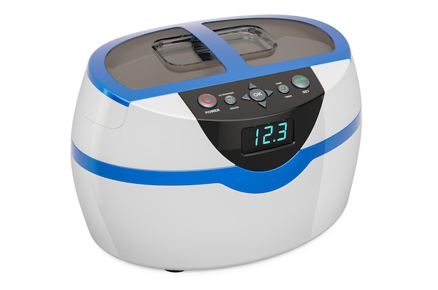 Ultrasonic Cleaner Sterilizer 3D rendering