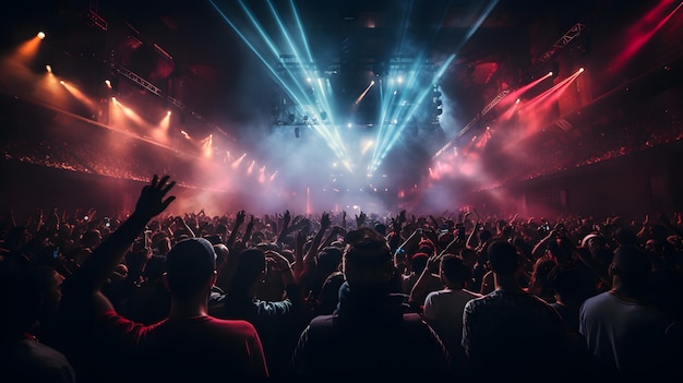 UltraWide Dance Party Concert with Crowd