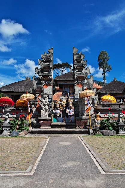 Ulun Danu Bratan Temple on Bali, Indonesia