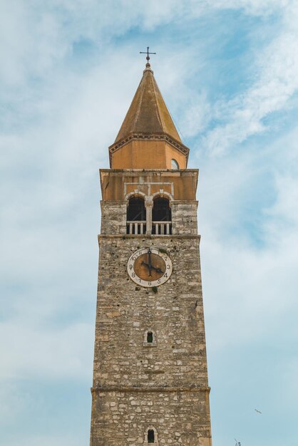 Umag city church tower