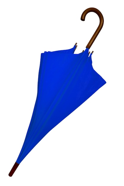 Umbrella Blue isolated