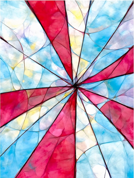 umbrella blue sky background abstract beauty maroon street kaleidoscope angel spirit guide faceted