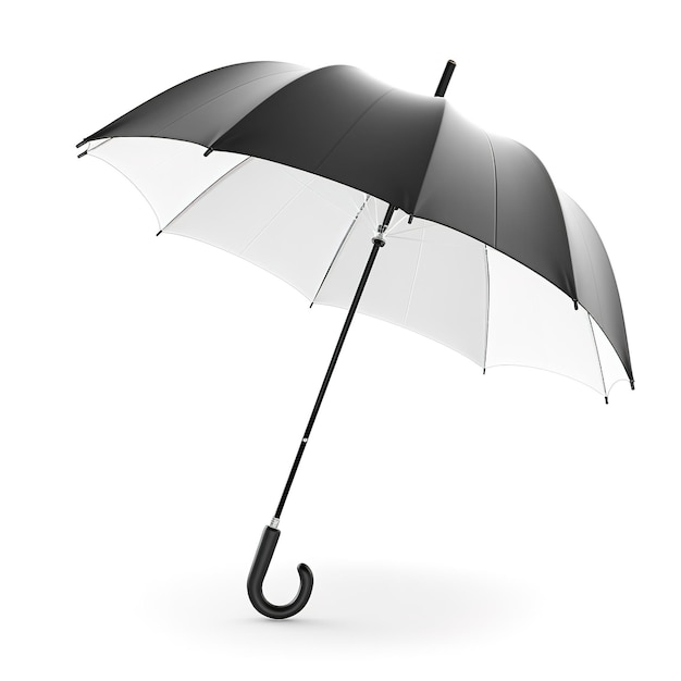 Umbrella isolated on white background generate ai