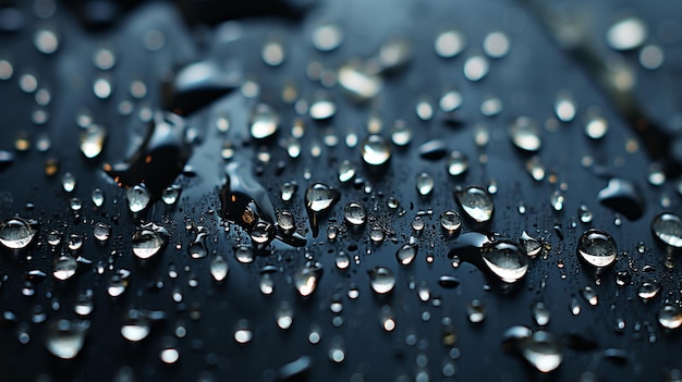 umbrella with rain HD 8K wallpaper Stock Photographic Image