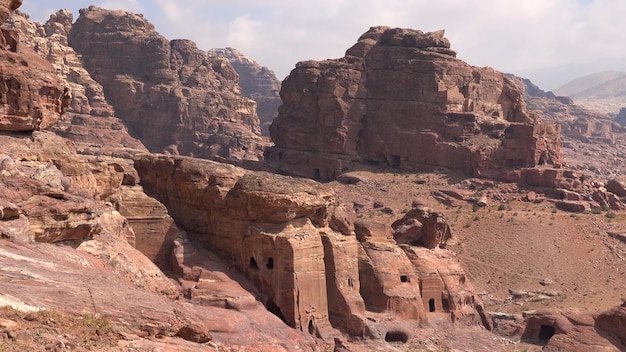 Umm  Al  Biyara Trail in Petra  Jordan World Heritage Site