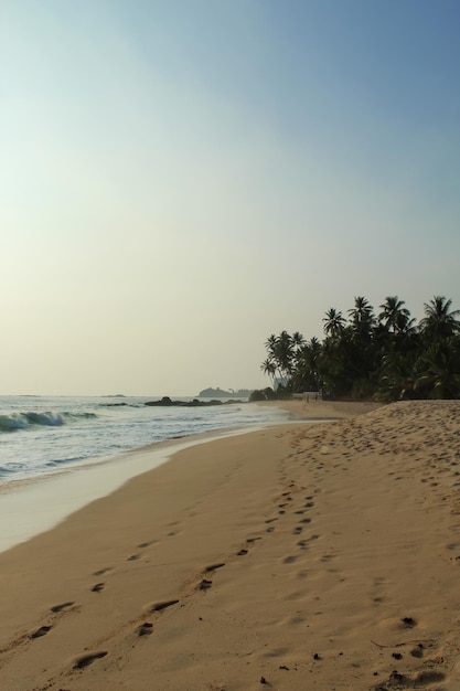 Unawatuna Beach in Sri Lanka Near Galle