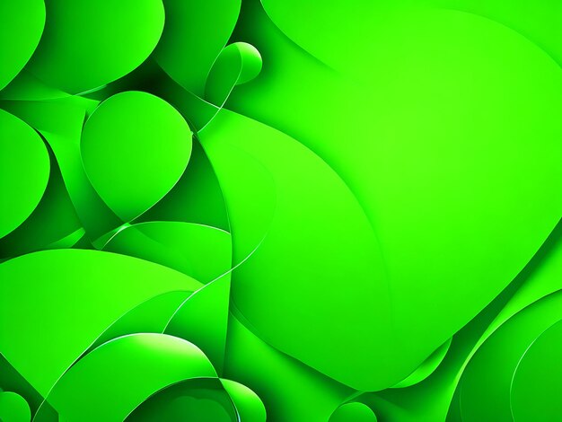 Photo unci green background design template