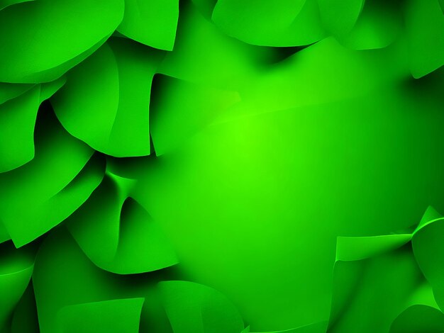 Photo unci green background design template