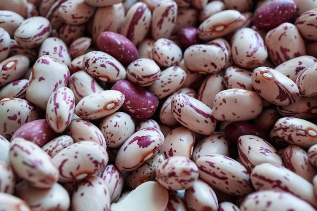uncooked beans background, mediterranean food
