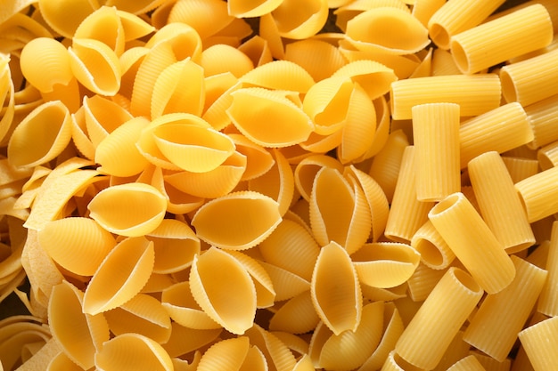 Uncooked pasta