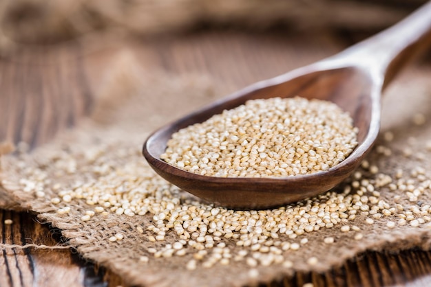 Foto quinoa cruda