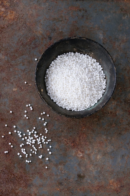 Uncooked tapioca pearls