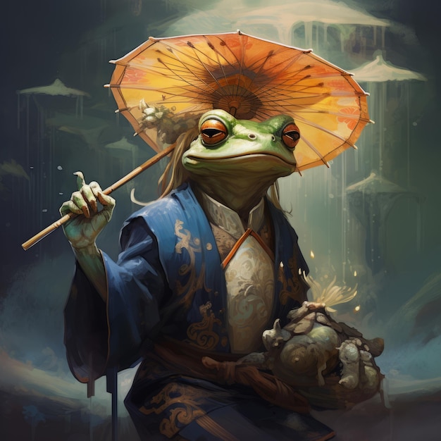 Photo the undead amphibian unveiling the secrets of the jiangshi frog