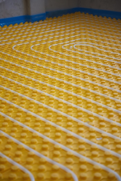 Photo underfloor heating