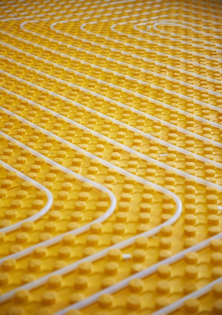 Photo underfloor heating