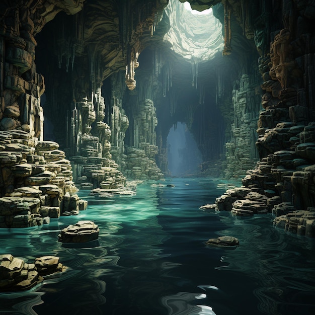 Underground Lake