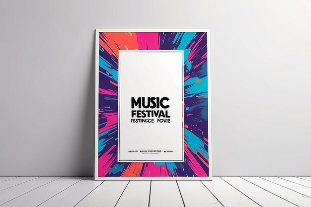 Underground Music Festival Poster Mockup Customize Your Design