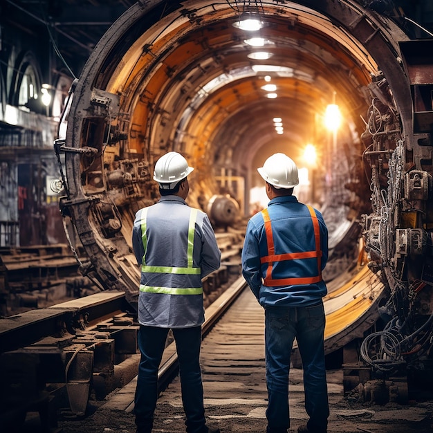 Underground Safety Attire for Architect and Engineer