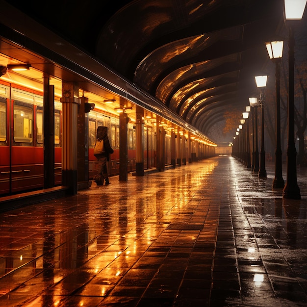 Photo underground station