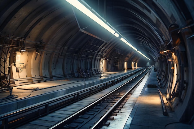 Underground tunnels equipped with hyperloop technology provide a new level of privacy and security for transportation