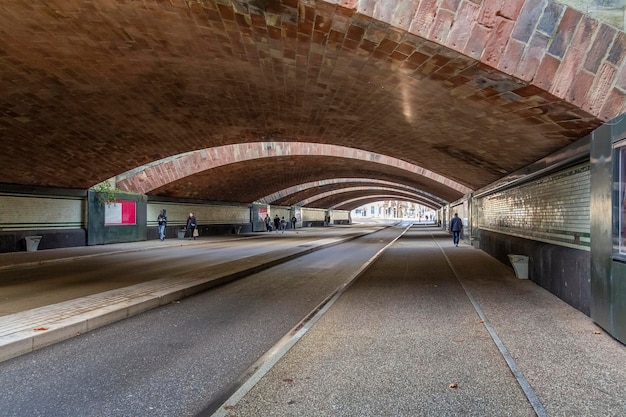 Underpass near MetzVille station