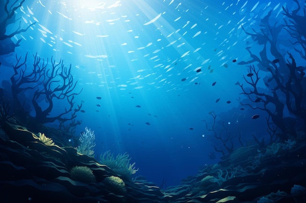 Underwater background