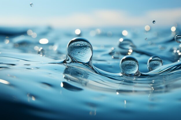 underwater bubble ring ascends towards the sunxAxA