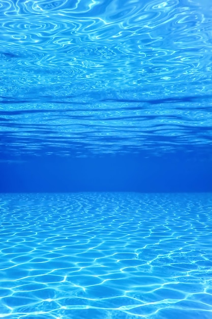 Underwater Empty Swimming Pool Background