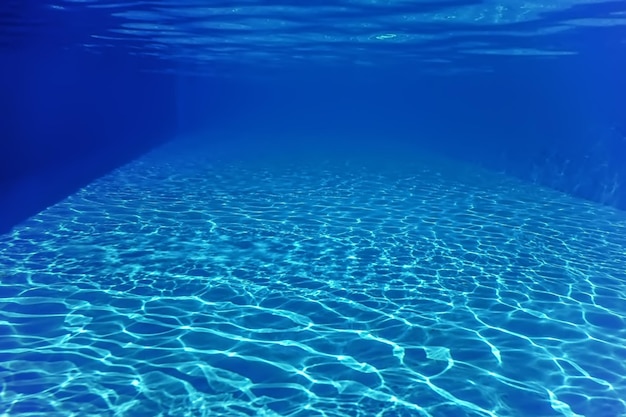 Underwater Empty Swimming Pool Background