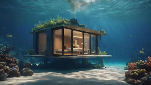 Underwater Home Background and Wallpaper Very Cool