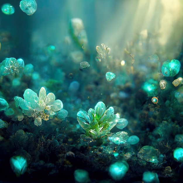 Underwater sea scape