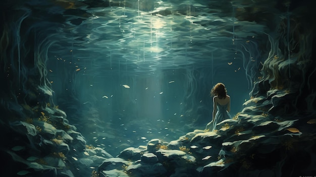 underwater serenity