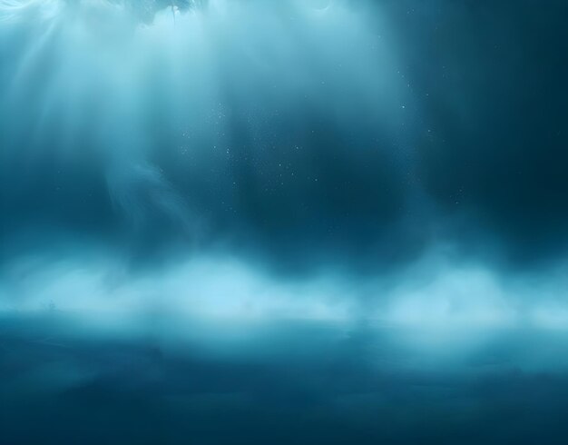 Underwater smokey abstract background