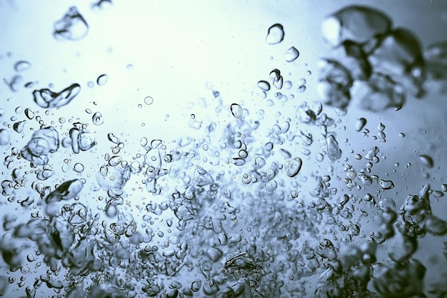 underwater texture air bubbles diving / view from under the water up, underwater background