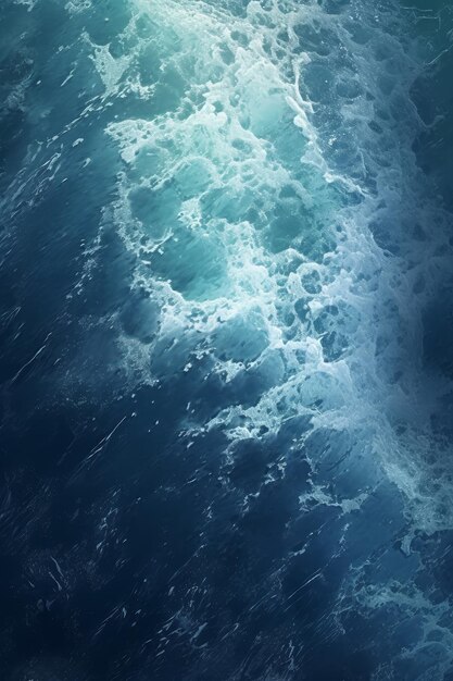 Premium AI Image | an underwater view of an ocean