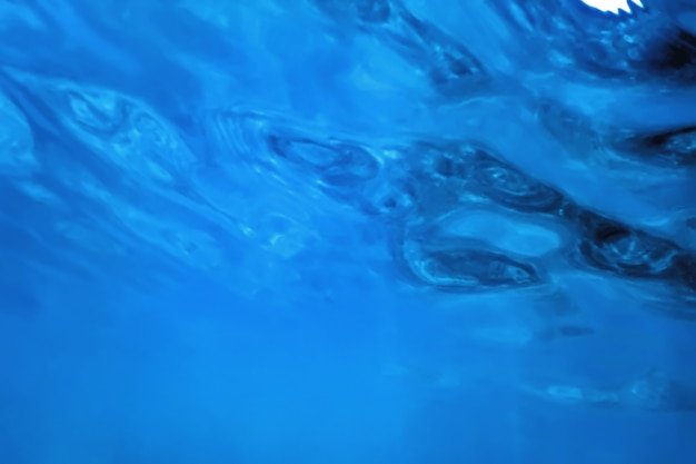 Underwater view of the sea surface, Underwater background