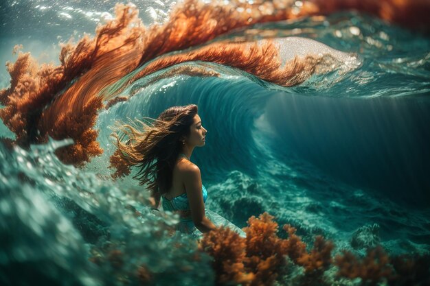 Underwater wave