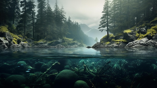 Подводная страна чудес - сочетание морской и лесной красоты