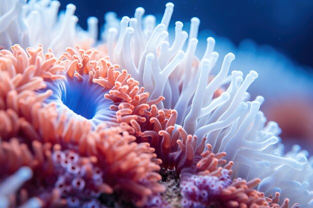 undwater colorful coral Generative Ai