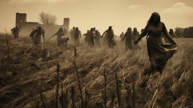 Фото Неземные встречи с зомби, резко растущими на кукурузном поле