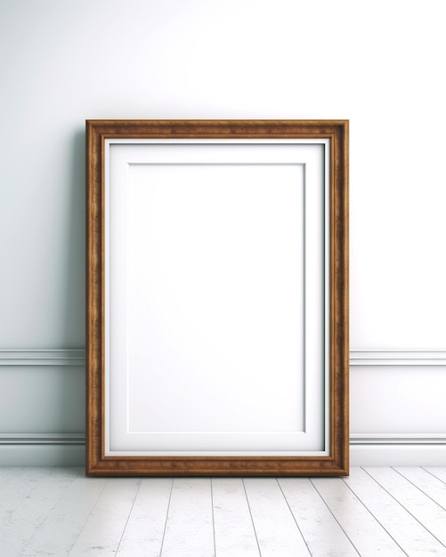 an unfilled frame