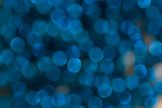 Unfocused blur of light blue smoky lights-abstract blue background.