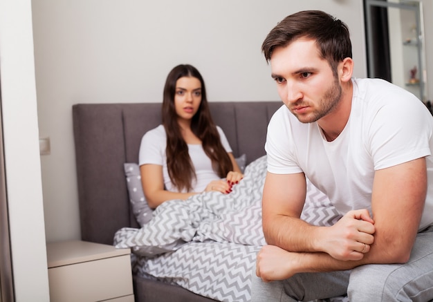 Несчастная семейная пара и сексуальные проблемы