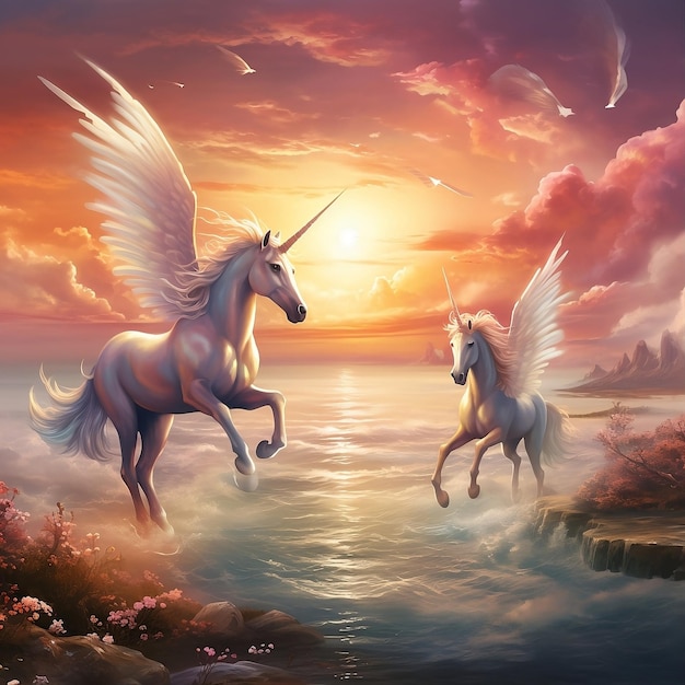 Unicorn background