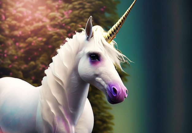 unicorn in the habitat