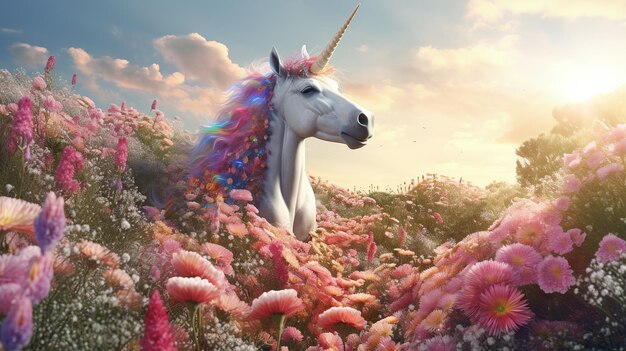 Photo unicorn photo