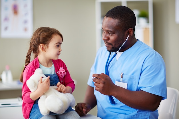 uniform child little doctor physician