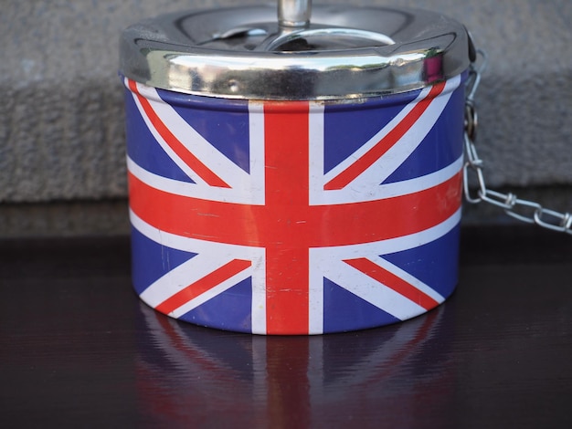 Union jack ashtray