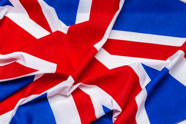 Photo union jack flag