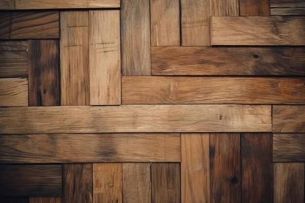 Unique Design Wooden Planks Texture Background